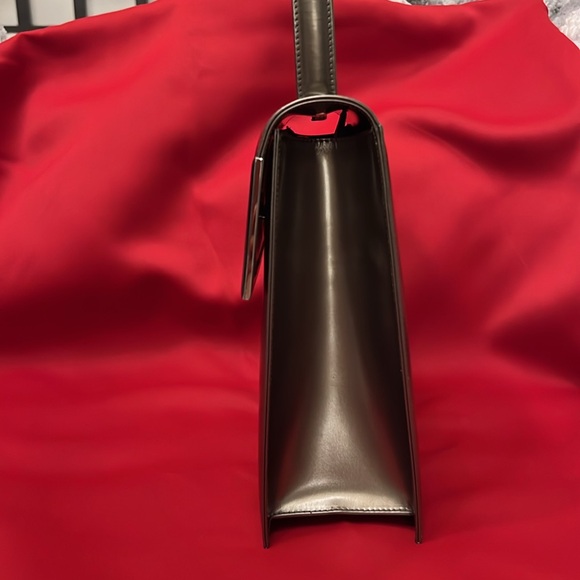 NWT Vintage Bronze gold top handle bag Salvatore Ferragamo - Picture 4 of 12